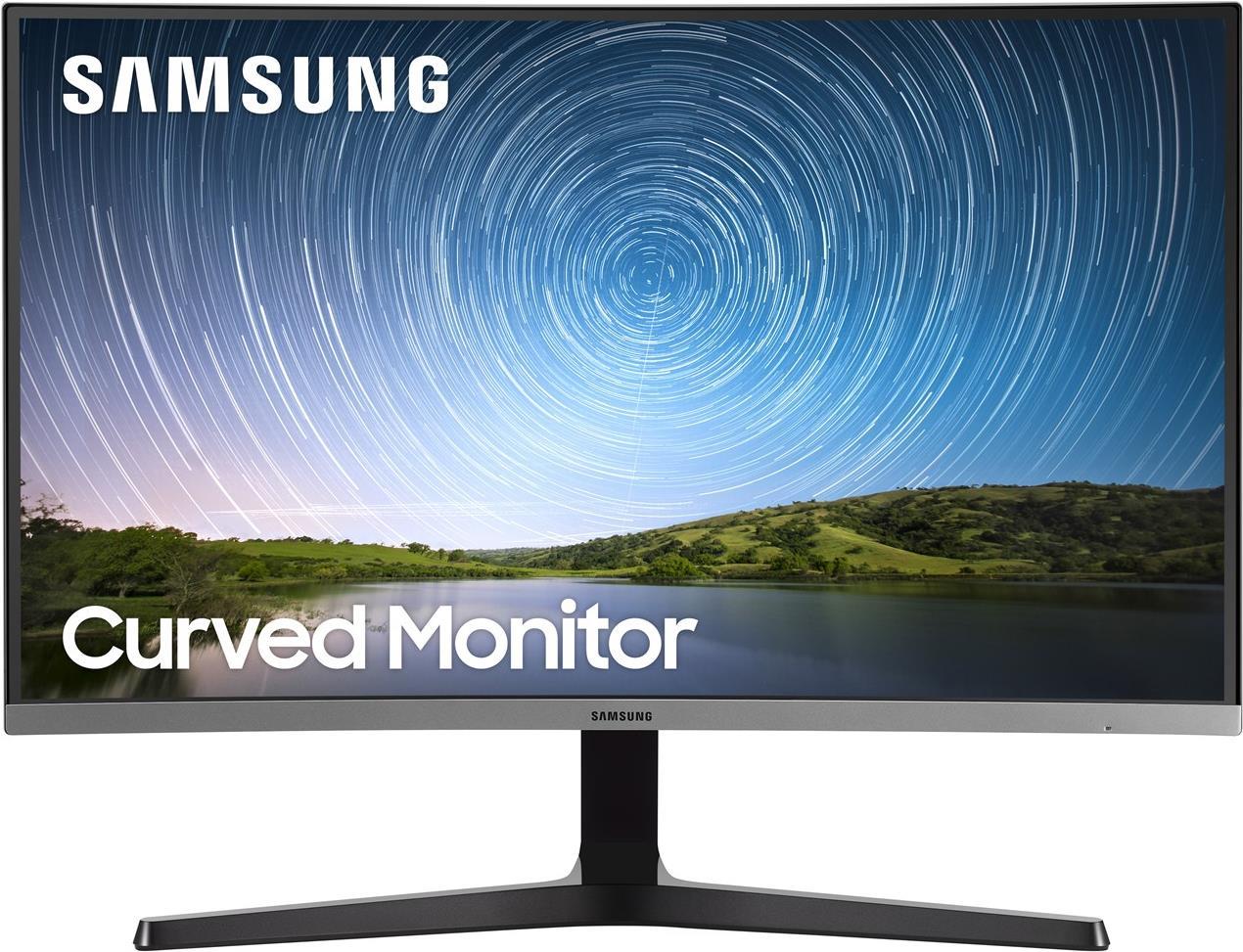 Samsung C27r500fhp 68,6 Cm (27" ) 1920 X 1080 Pixel Full Hd Led Blau - Grau (lc27r500fhpxen)
