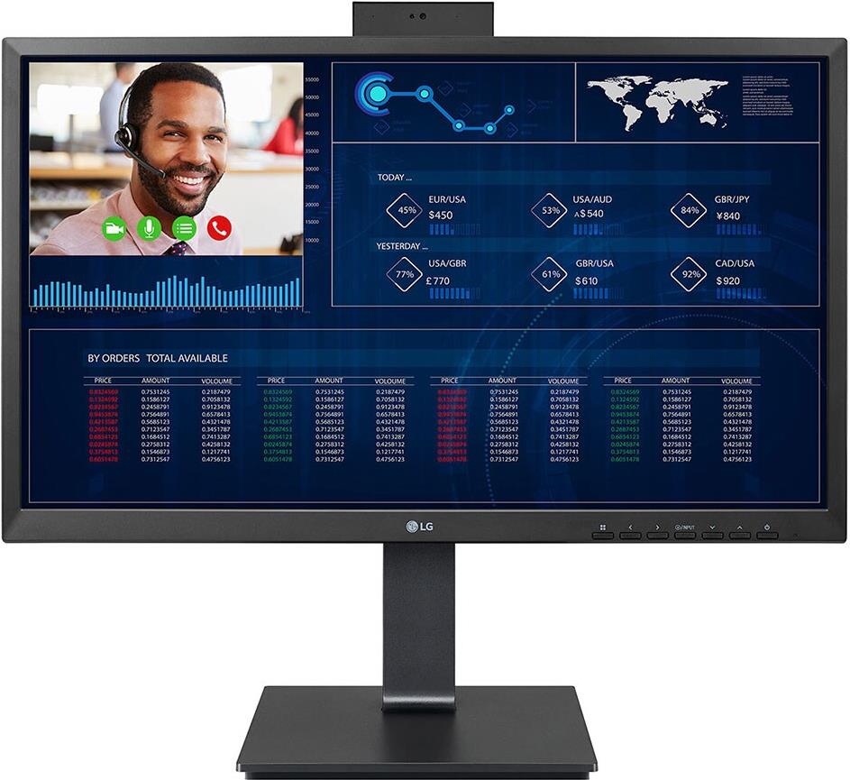 Lg 24cq651W-Bp - Thin Client - AlL-IN-One (komplettlösung) - 1 X Pentium Silver N6005 / 2 Ghz - Ram 8gb - Ssd 256gb - Uhd Graphics - 1gbe - Wlan: 802