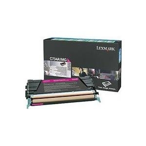Lexmark - Tonerpatrone - 1 X Magenta - 6000 Seiten - Lrp / Lccp (0c734a1mg)