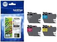 Brother Lc422xl - 4eR-Pack - Schwarz, Gelb, Cyan, Magenta - Original - Tintenpatrone - Für Brother MfC-J5340dw, MfC-J5740dw, MfC-J6540dw, MfC-J6940dw