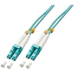 Lindy - PatcH-Kabel - Lc MultI-Mode (m) - Lc MultI-Mode (m) - 200,0m - Glasfaser - 50/125 Mikrometer - Om3 - Halogenfrei (46406)