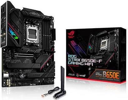 Asus Rog Strix B650E-F Gaming Wifi - Motherboard - Atx - Socket Am5 - Amd B650 Chipsatz - Usb 3.2 Gen 1, Usb 3.2 Gen 2, UsB-C 3.2 Gen2, UsB-C 3.2 Gen