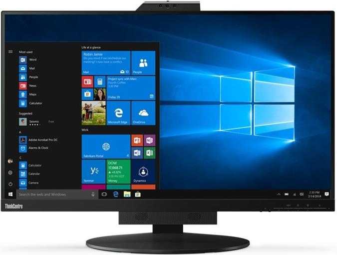 Lenovo Thinkcentre TinY-IN-One 27 - LeD-Monitor - 68,58 Cm (27") (27" Sichtbar) - 2560 X 1440 @ 60 Hz - 350 Cd/m² - 1000:1 - 4 Ms - Hdmi, Displayport