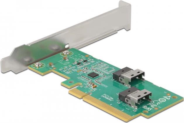Delock - SpeicheR-Controller - U.2 Nvme - LoW-Profile - Pcie 4.0 x8
