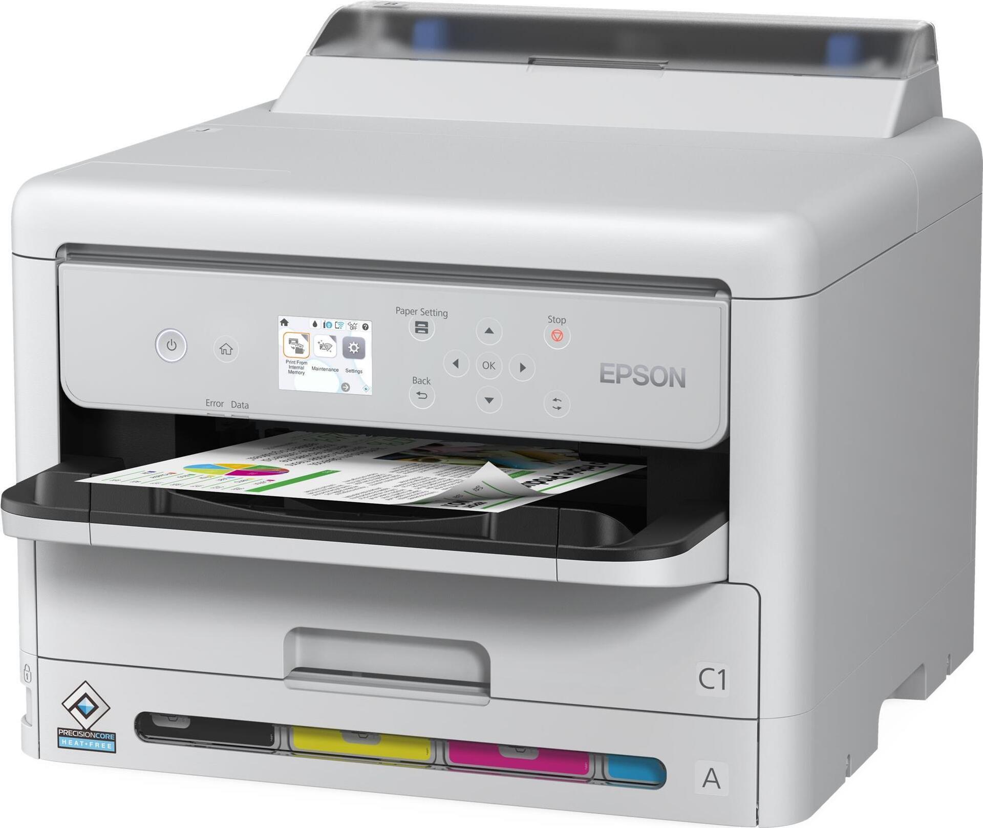 Epson Workforce Pro WF-C5390dw Bam Din A4, 4 Farben, Wifi, Pcl, Ps3 (c11ck25401bm)