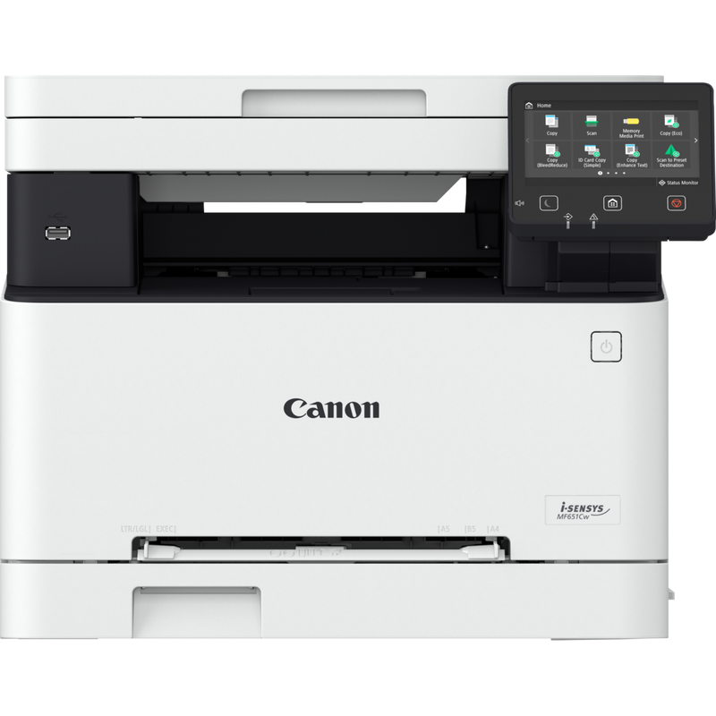 Canon I-Sensys Mf651cw - Multifunktionsdrucker - Farbe - Laser - A4 (210 X 297 Mm), Legal (216 X 356 Mm) (original) - A4/legal (medien) - Bis Zu 18 S