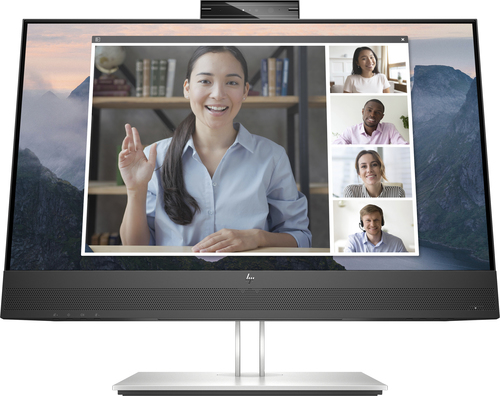 Hp E24mv G4 60,5 Cm (23.8" ) 1920 X 1080 Pixel Full Hd Schwarz - Silber (169l0aa#abb)