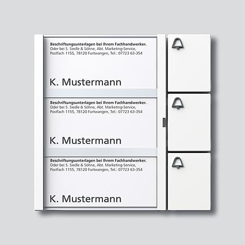 Siedle Vario BuS-TasteN-Modul Btm 650-03 W (035736)