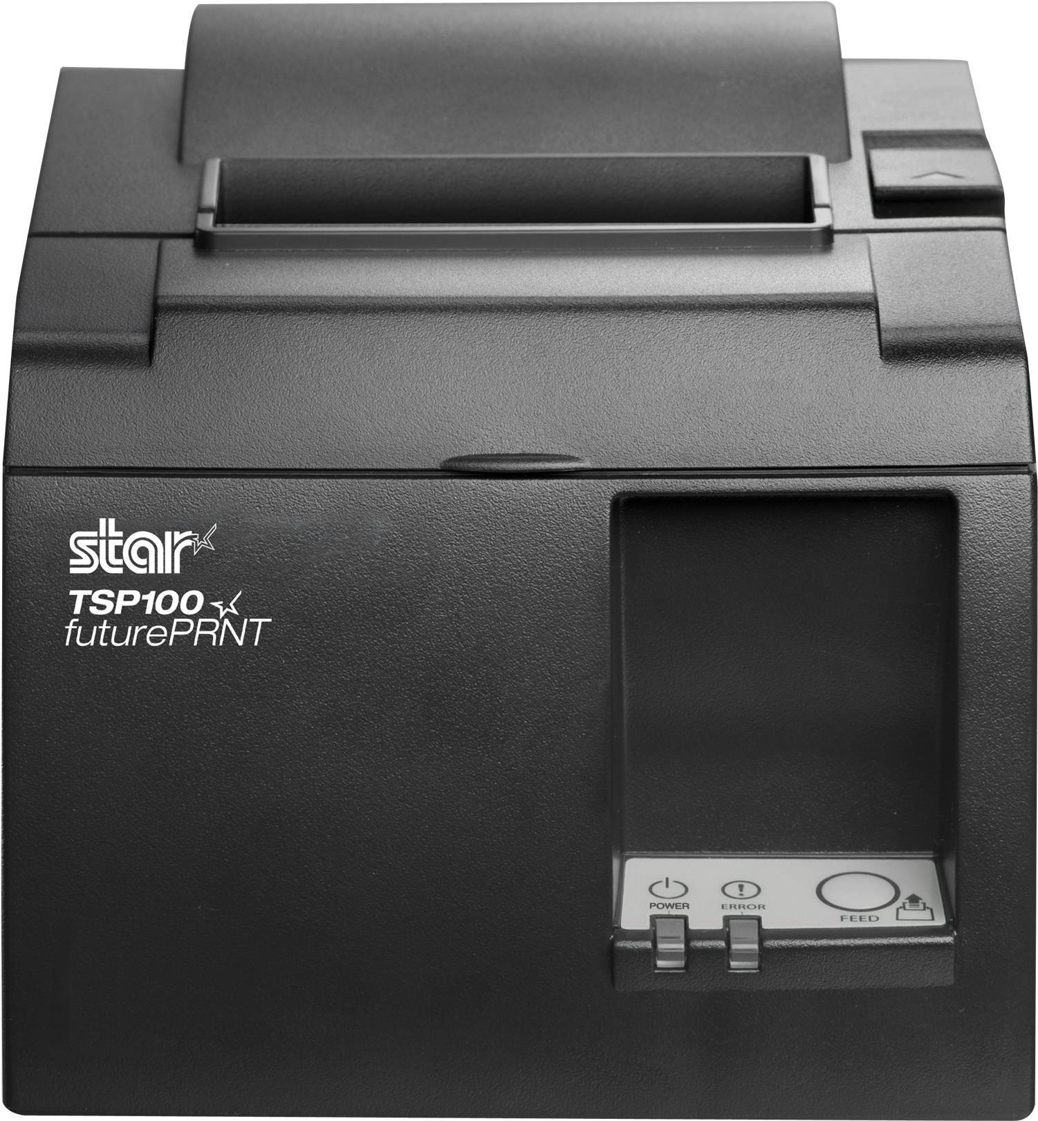 Star Micronics Star Tsp143iiu+ - Belegdrucker - Thermodirekt - 8 Cm Rolle - 203 Dpi - Bis Zu 200 Mm/sek. - Usb 2.0 - Cutter - Grau (39472730)