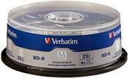 Verbatim M-Disc - 25 X BD-R - 25 Gb 4x - Spindel
