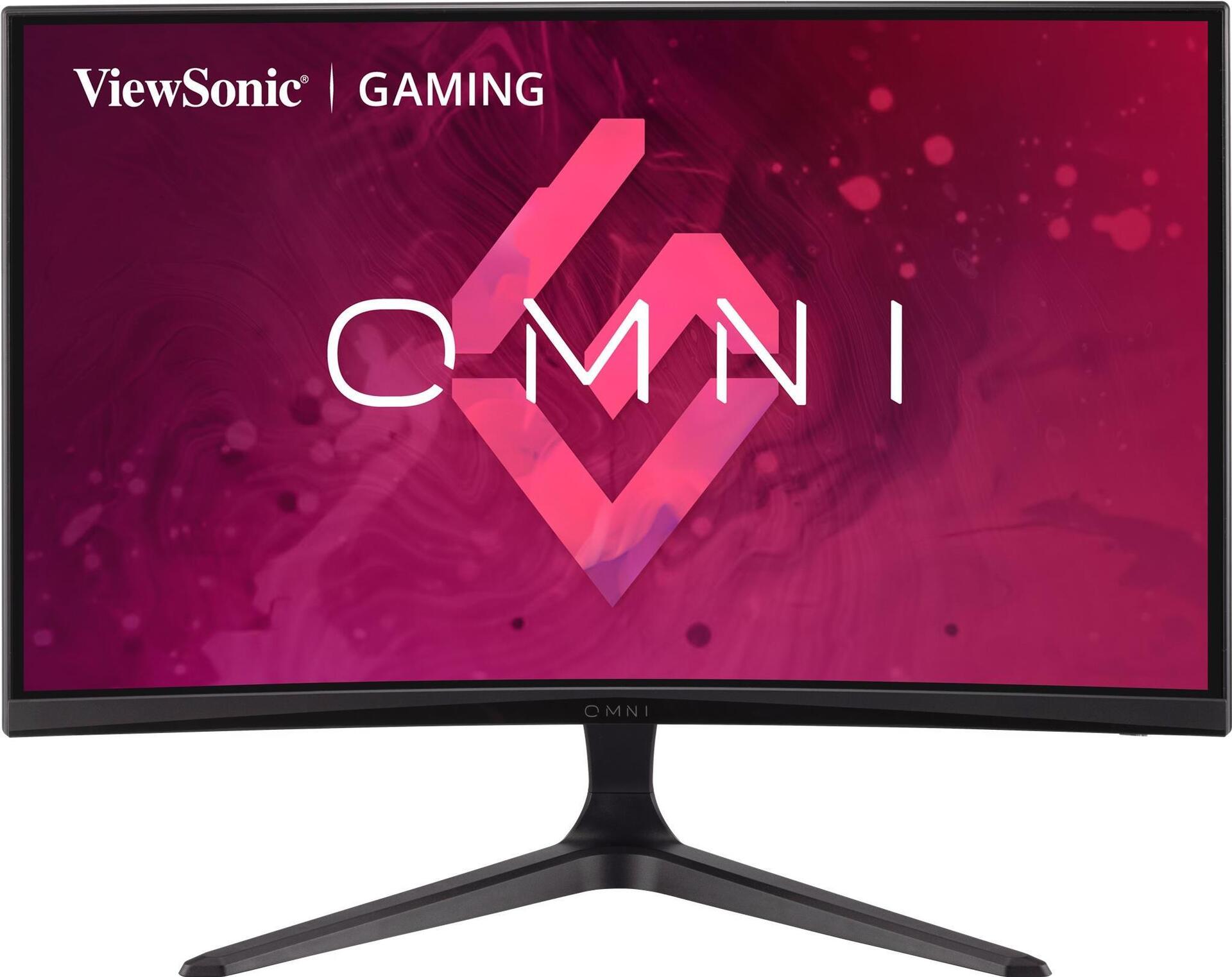 Viewsonic LeD-Monitor Gebogen 61 Cm 61,00cm (24") 23.6" Sichtbar 1920 X 1080 Full Hd 1080p @ 165 Hz Va 250 Cd/m² 3000:1 1 Ms 2xhdmi Displayport Lauts