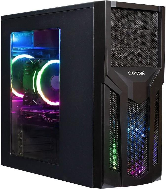 Captiva I67-588 Pc I5-12400f Midi Tower Intel® Core™ I5 16 Gb Ddr4-Sdram 1000 Gb Ssd Schwarz (67588)