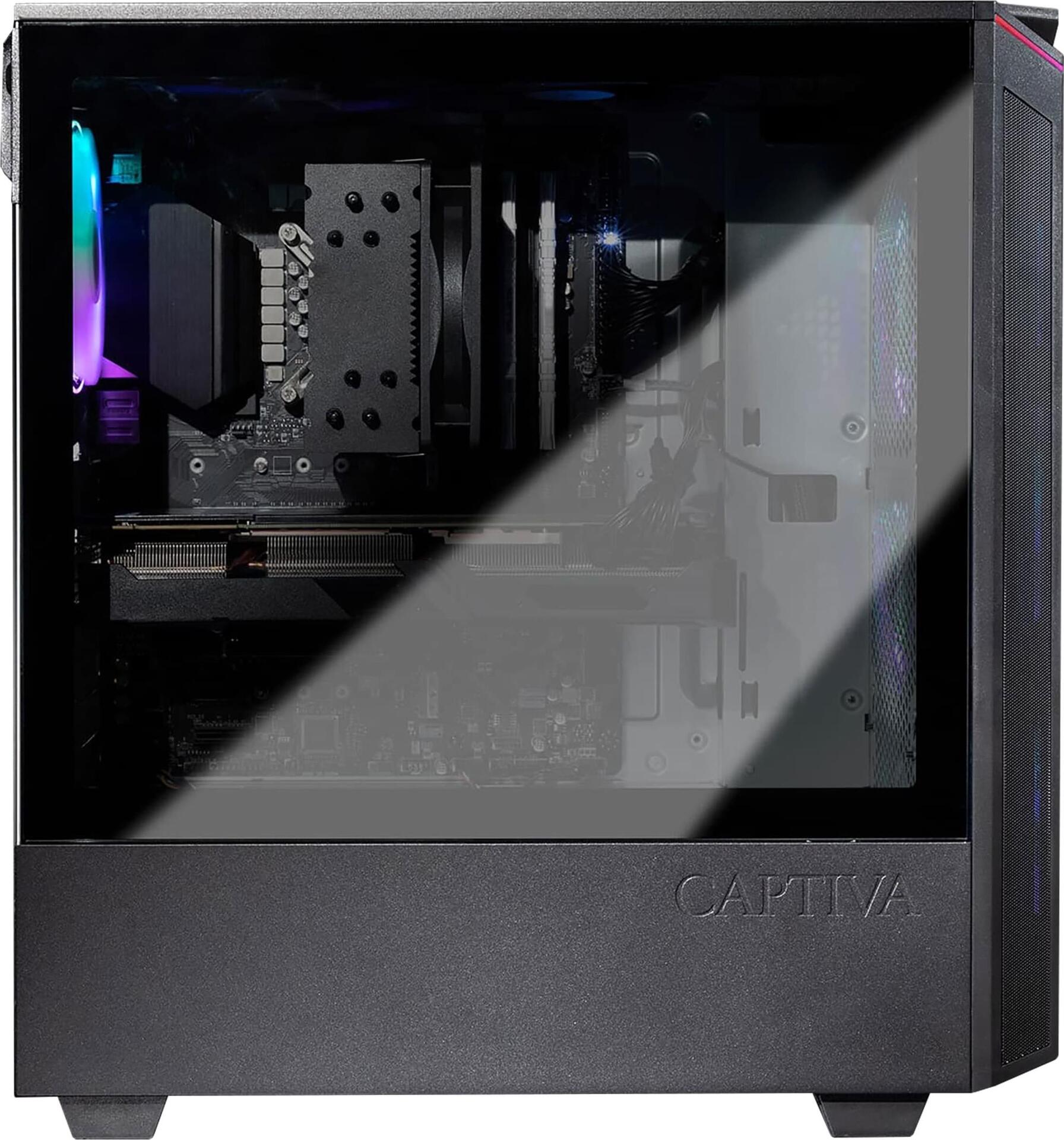 Captiva I67-559 Pc Tower Intel® Core™ I7 I7-12700kf 16 Gb Ddr4-Sdram 1 Tb Ssd Nvidia Geforce Rtx 3050 Schwarz (67559)