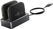 Yealink Cpw65-DecT-Duo - Mikrofon - Schwarz - Für Yealink Cp965 (1304026)