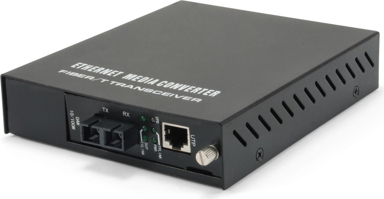 Levelone FvM-1101 - Medienkonverter - Ethernet, Fast Ethernet - 10basE-T, 100basE-Fx, 100basE-Tx - RJ-45 / Sc MultI-Mode - Bis Zu 2 Km - 1310 Nm (fvm