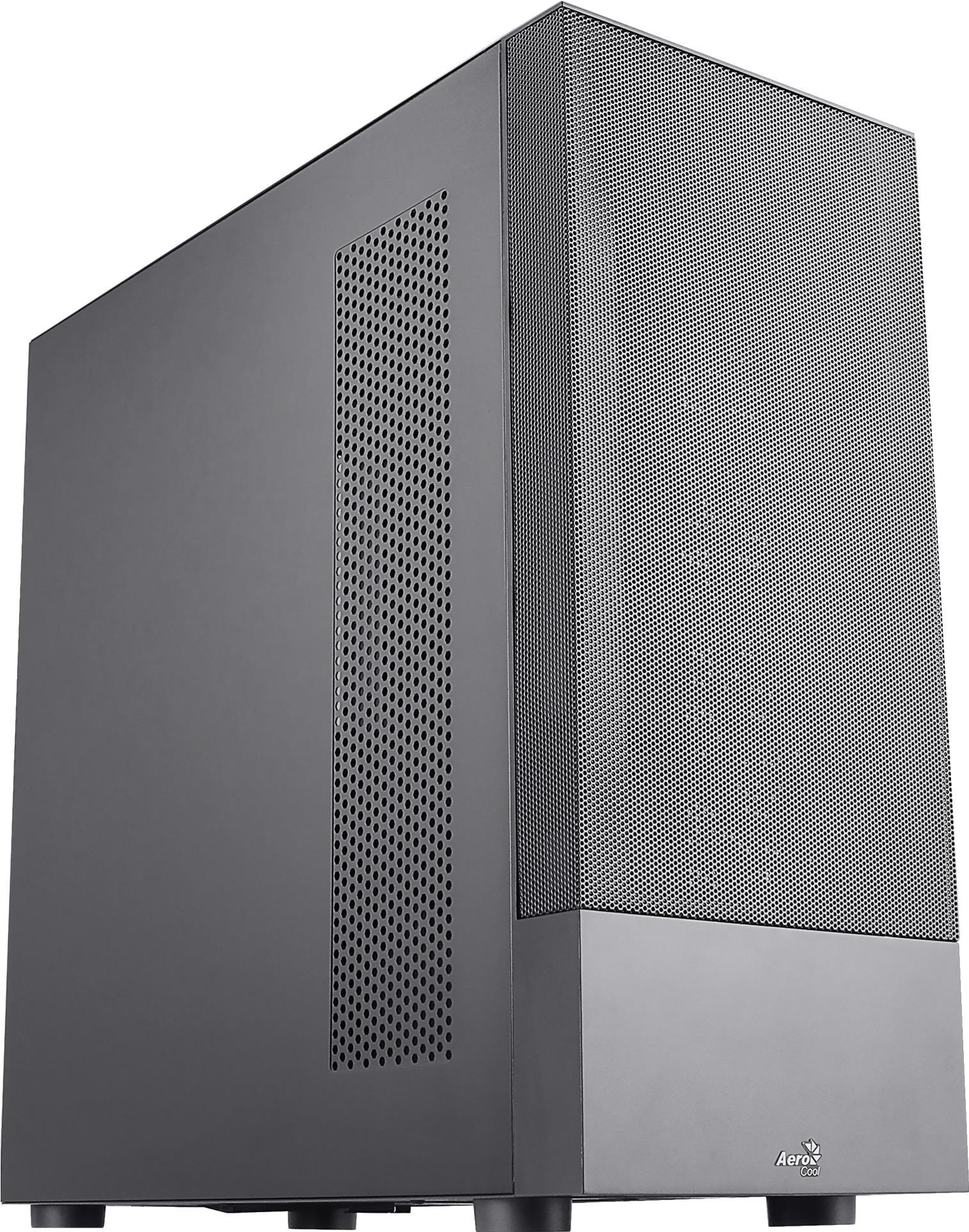 Aerocool Cipher. Typ: Pc, Produktfarbe: Schwarz, Unterstützte Motherboards Formfaktoren: Atx, Micro Atx, MinI-Itx. Unterstützte StromversorgungS-Form