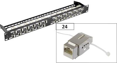 Renkforce Ksv10 24 Port NetzwerK-Patchpanel Cat 6 1 He (rF-3829170)