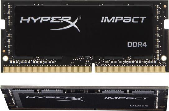 Kingston Fury Impact - Ddr4 - Kit - 64 Gb: 2 X 32 Gb - So Dimm 260-Pin - 3200 Mhz / Pc4-25600 - Cl20 - 1.2 V - Ungepuffert - NoN-Ecc - Schwarz (kf432