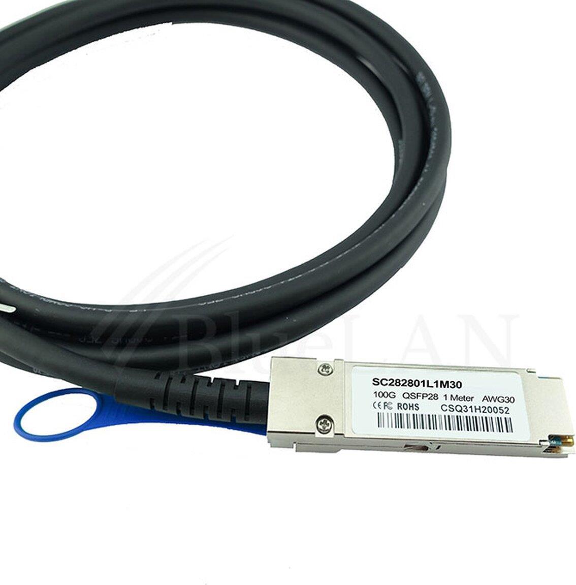 Blueoptics GdjdJ-Bl InfinibanD-Kabel 5 M Qsfp28 Schwarz (gdjdJ-Bl)