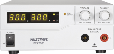 Voltcraft Labornetzgerät, Einstellbar PpS-11603 1 - 60 V/dc 0 - 2.5 A 160 W 2 X Usb, Remote Programm (ppS-11603)