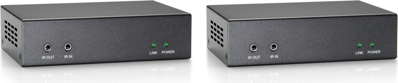 Levelone HvE-9200p Hdmi O.cat.5 Ext.kit HdmI-ÜbeR-CaT-5-Verstärkerset, Hdbaset, 100m, 802.3af Poe, IeeE-802.3af Poe Kompatibel Zur Einfachen Verwendu