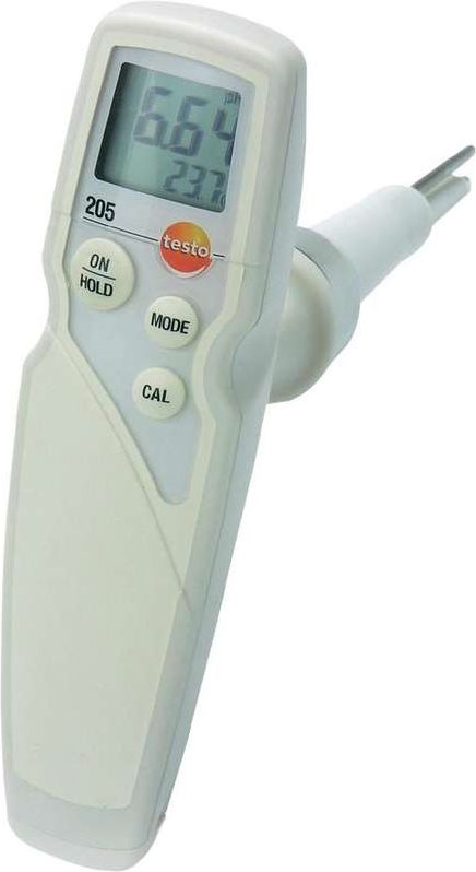Testo PH-Messgerät Für Lebensmittelbereich 205 (0563 2051)