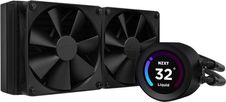Nzxt Kraken Elite 240 Prozessor AlL-IN-OnE-Flüssigkeitskühler 12 Cm Schwarz 1 Stück(e) (rL-Kn24E-B1)