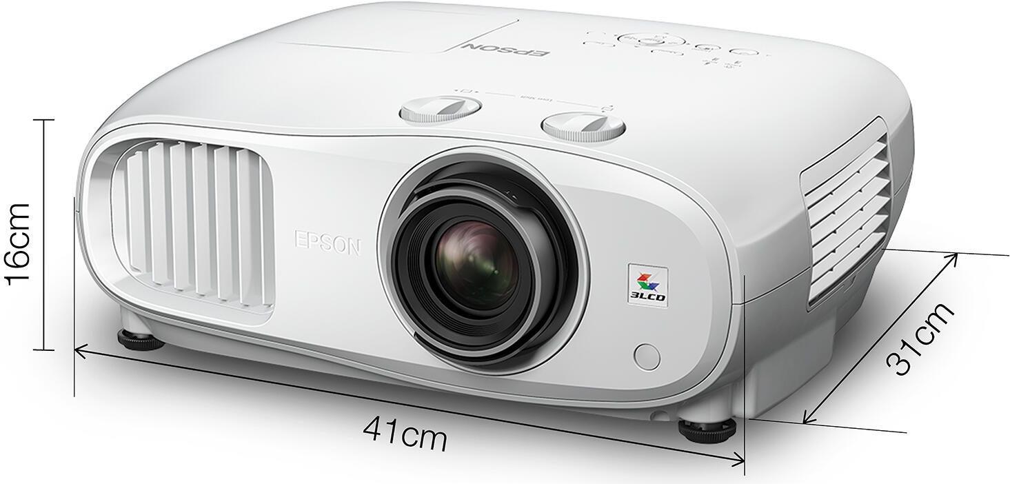 Epson EH-Tw7000 - 3-LcD-Projektor - 3d - 3000 Lm (weiß) - 3000 Lm (farbe) - 16:9 - 4k
