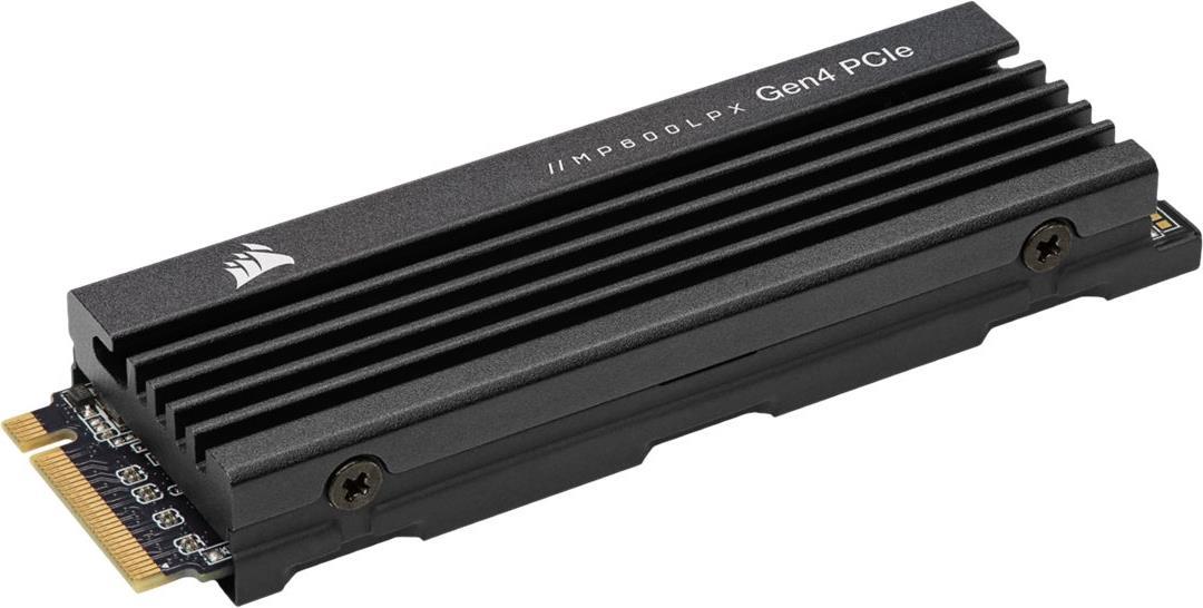 Corsair Mp600 Pro Lpx - Ssd - 1tb - Intern - M.2 2280 - Pci Express 4,0 X4 (nvme) - 256-BiT-Aes - Integrierter Kühlkörper - Für Sony Playstation 5 (c