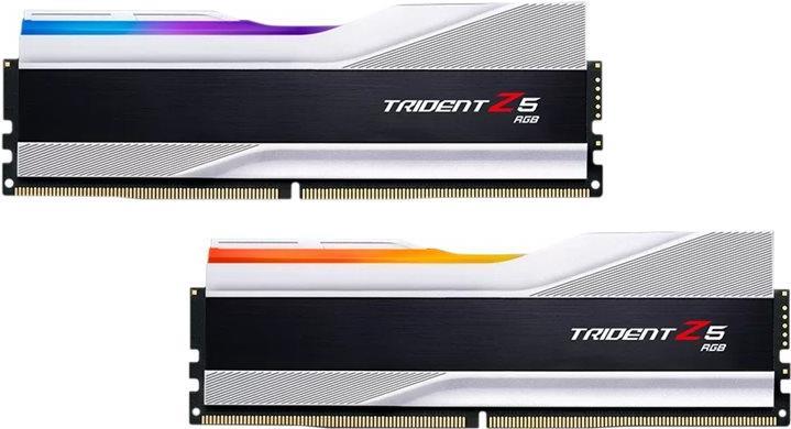 G.skill Trident Z5 Rgb - Ddr5 - Kit - 32gb: 2 X 16gb - Dimm 288-Pin - 8000 Mhz / Pc5-64000 - Cl38 - NoN-Ecc - Metallisch Silber (f5-8000j3848h16gx2-T