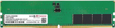 Transcend - Ddr5 - Modul - 32 Gb - Dimm 288-Pin - 4800 Mhz / Pc5-38400 - Cl40 - 1.1 V - Ungepuffert - NoN-Ecc