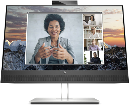 Hp E24m G4 Computerbildschirm 60,5 Cm (23.8") 1920 X 1080 Pixel Full Hd Schwarz - Silber (40z32aa#abb)