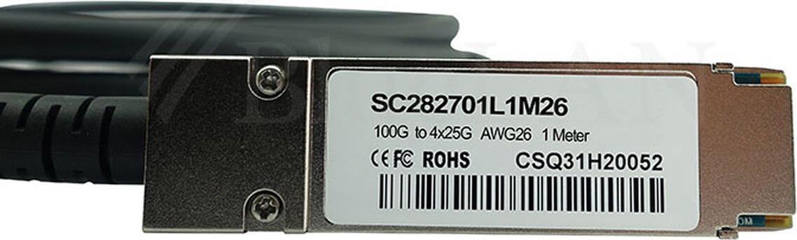 Blueoptics Q28-4s28-DaC-3M-QL-Bl InfinibanD-Kabel Qsfp28 4xsfp28 Schwarz (q28-4s28-DaC-3M-QL-Bl)