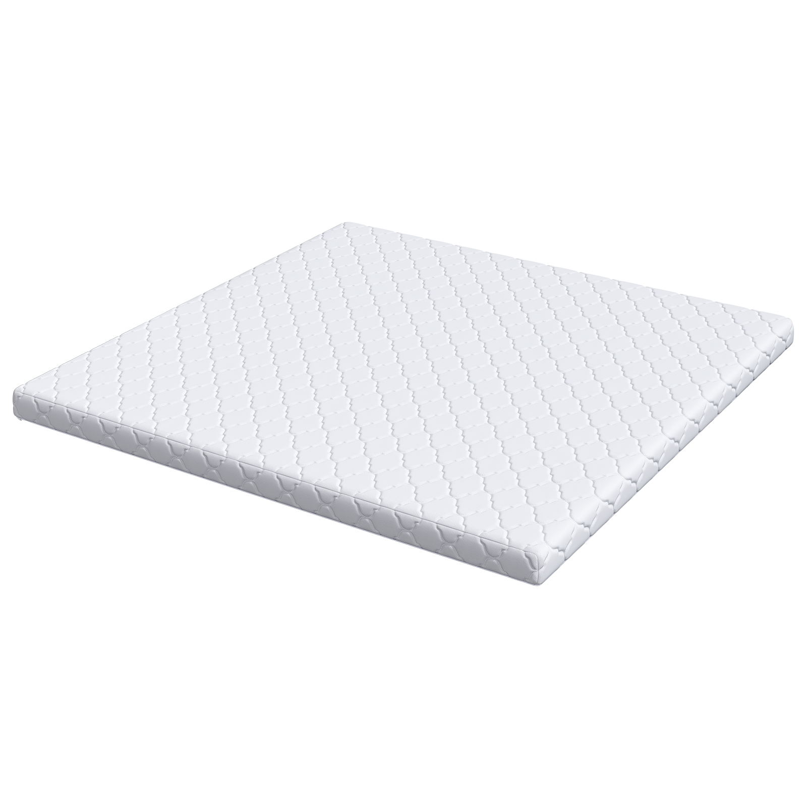 vidaXL Colchón con Capa de Coco 200 x 200 cm Espuma PU - Image 5
