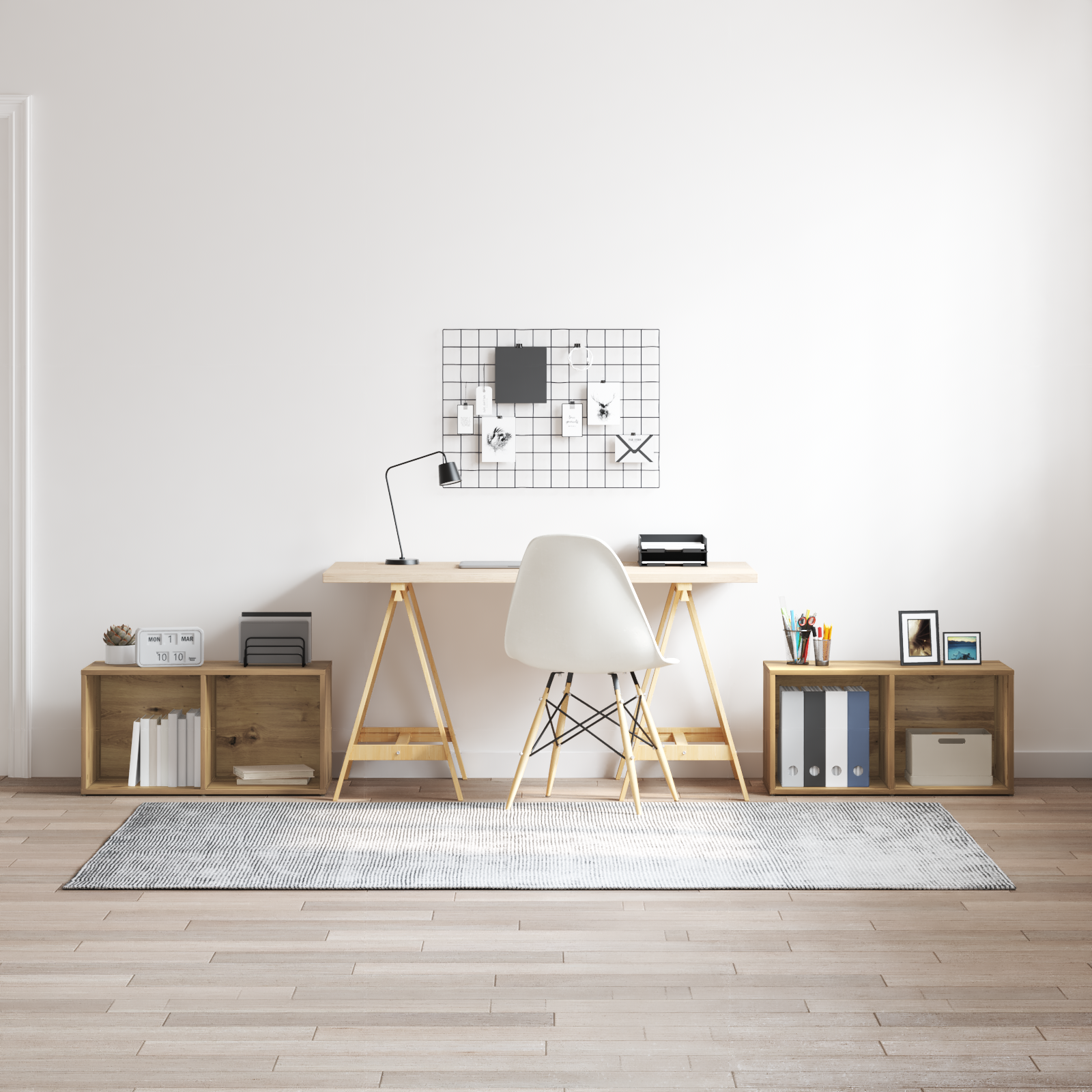 vidaXL Ensemble meuble TV 2 pcs Chêne artisan 72 x 35 x 36.5 cm