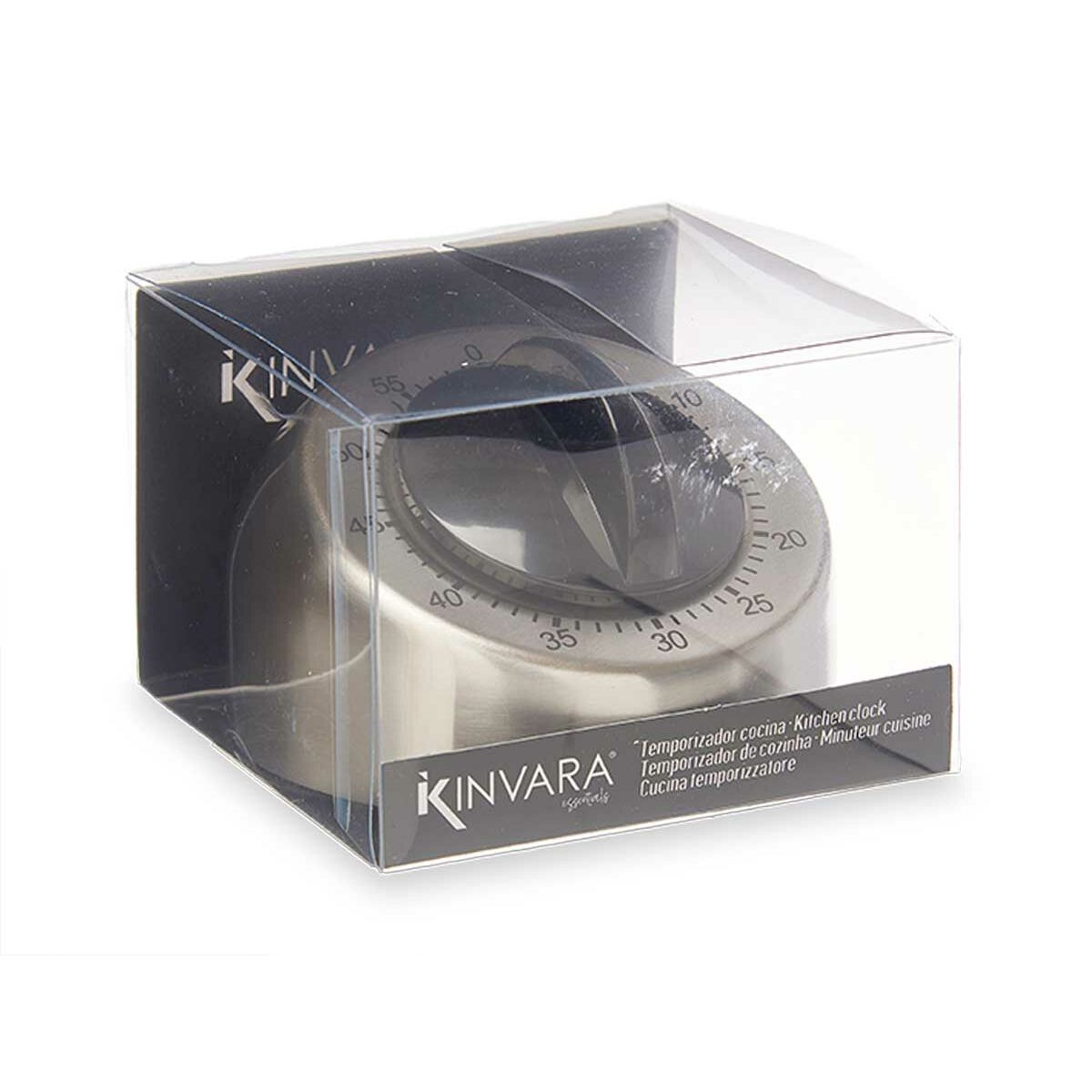 Timer da Cucina Kinvara 8,3 x 6 x 8,3 cm (12 Unità) - Image 3
