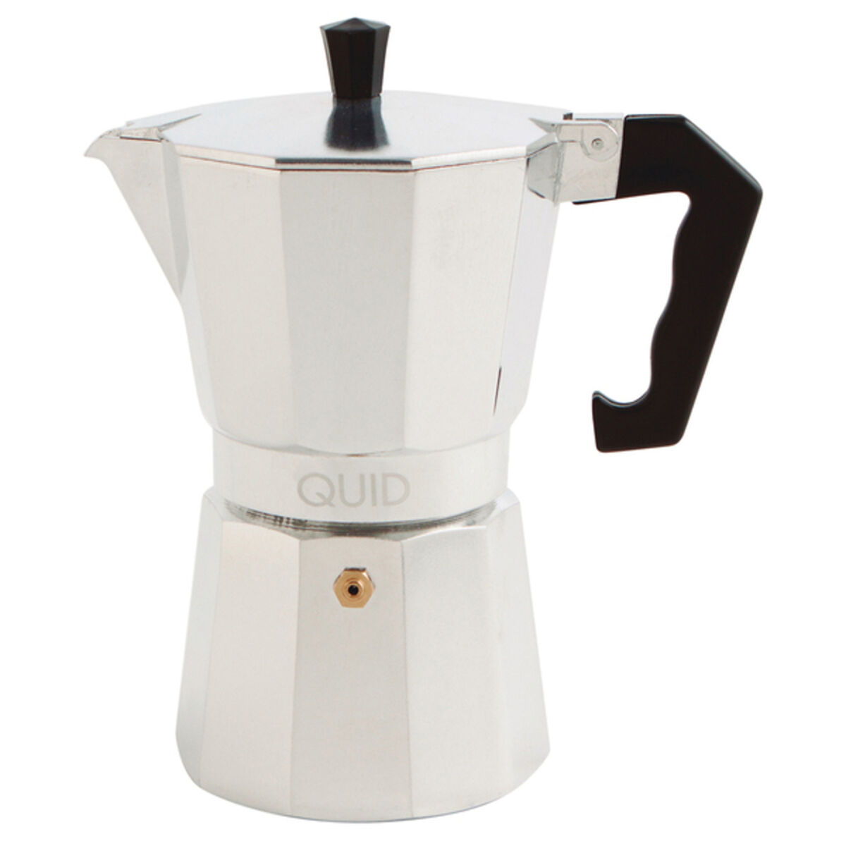 Caffettiera Italiana Quid Acciaio Metallo Bachelite Capacità:Capacità - 9 Tazze