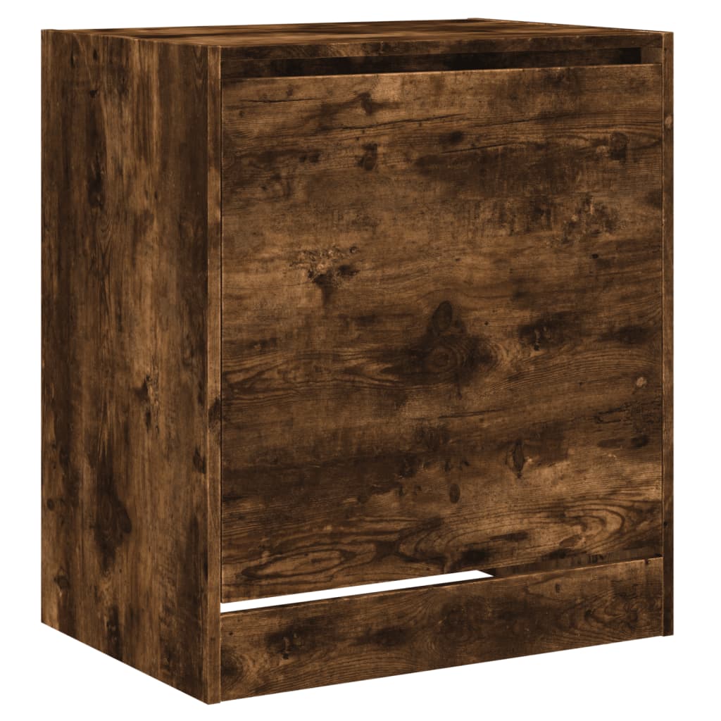 Scarpiera Rovere Fumo 60x42x69 Cm In Legno Multistrato - Image 4