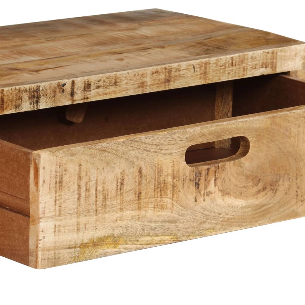 vidaXL Mueble de TV (118-200) x 30x40 cm Madera maciza Mango - Image 6