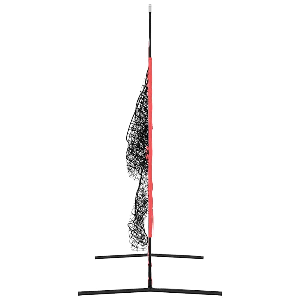 vidaXL Béisbol y Softbol Negro 214.5 x 89.5 x 181 cm Poliéster - Image 6