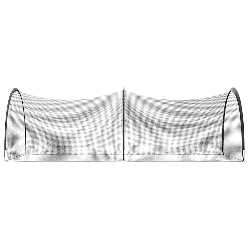 vidaXL Béisbol y Softbol Negro 70 x 35 x 24 cm Poliéster - Image 5