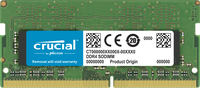 Crucial - Ddr4 - 64 Gb: 2 X 32 Gb - So Dimm 260-Pin - 3200 Mhz / Pc4-25600 - Cl22 - 1.2 V - Ungepuffert - NoN-Ecc (ct2k32g4sfd832a)