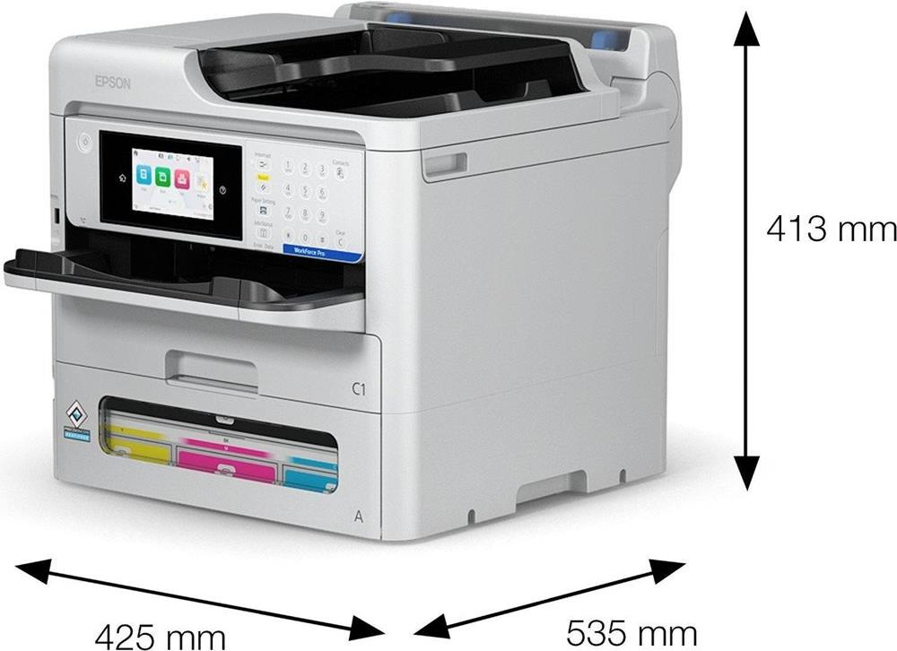 Epson Workforce Pro EM-C800rdwf Bam Din A4, 4in1, Pcl, Ps3, Adf, Wifi (c11ck19401bm)