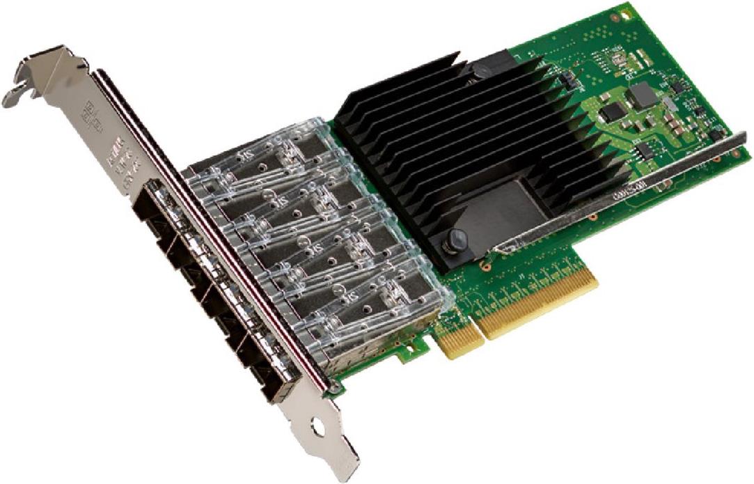 Intel Ethernet Converged Network Adapter X710-Da4 - Netzwerkadapter - Pcie 3,0 X8 - 10 Gigabit Sfp+ X 4 (ex710da4g2p5)