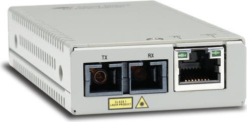 Allied Telesis At Mmc200/sc - Medienkonverter - 100mb Lan - 10basE-T, 100basE-Fx, 100basE-Tx - RJ-45 / Sc MultI-Mode - Bis Zu 2 Km - 1310 Nm - TaA-ko