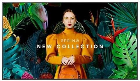 Samsung Qm65c Qmc Series - 163 Cm (65") LcD-Display Mit LeD-Hintergrundbeleuchtung - Crystal Uhd - 4k - Für Digital Signage (lh65qmcebgcxen)