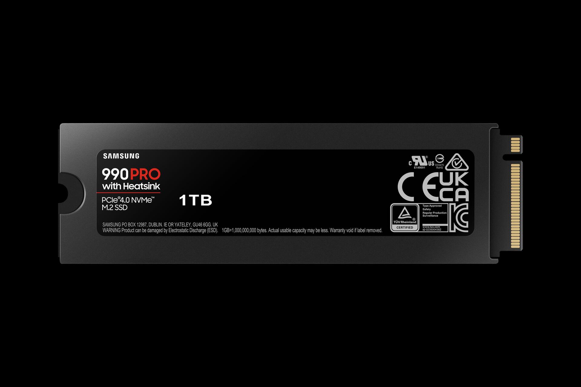 Samsung 990 Pro MZ-V9p2t0cw - Ssd - Verschlüsselt - 2 Tb - Intern - M.2 2280 - Pcie 4.0 X4 (nvme) - 256-BiT-Aes - Tcg Opal Encryption 2.0 - Integrier