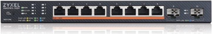 Zyxel Xmg1915-10ep Managed L2 2.5g Ethernet (100/1000/2500) - Power Over Ethernet (poe) (xmg1915-10eP-Eu0101f)