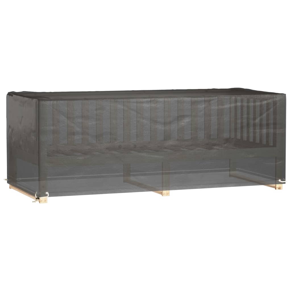 Copertura Mobili Giardino 8 Occhielli 192x82x65 Cm Rettangolare