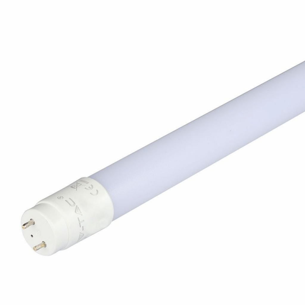 12w T8 Led Plastic Tube Non Rotatable 120cm 4000k G13 160 Lm/w